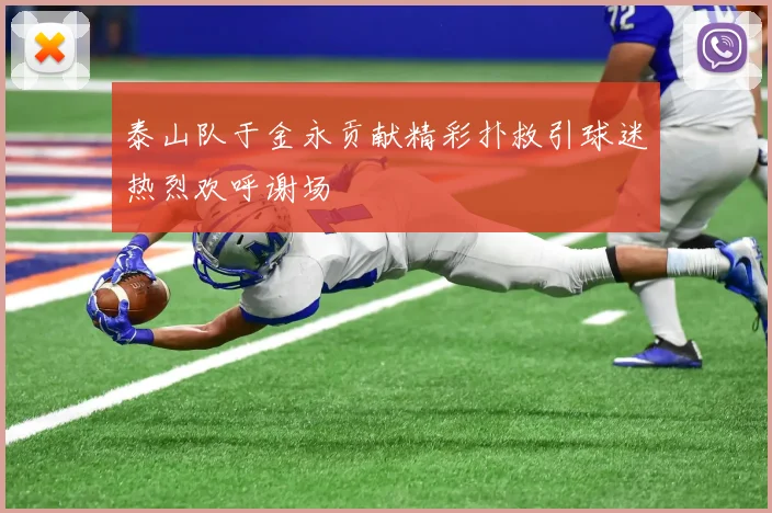 泰山队于金永贡献精彩扑救引球迷热烈欢呼谢场